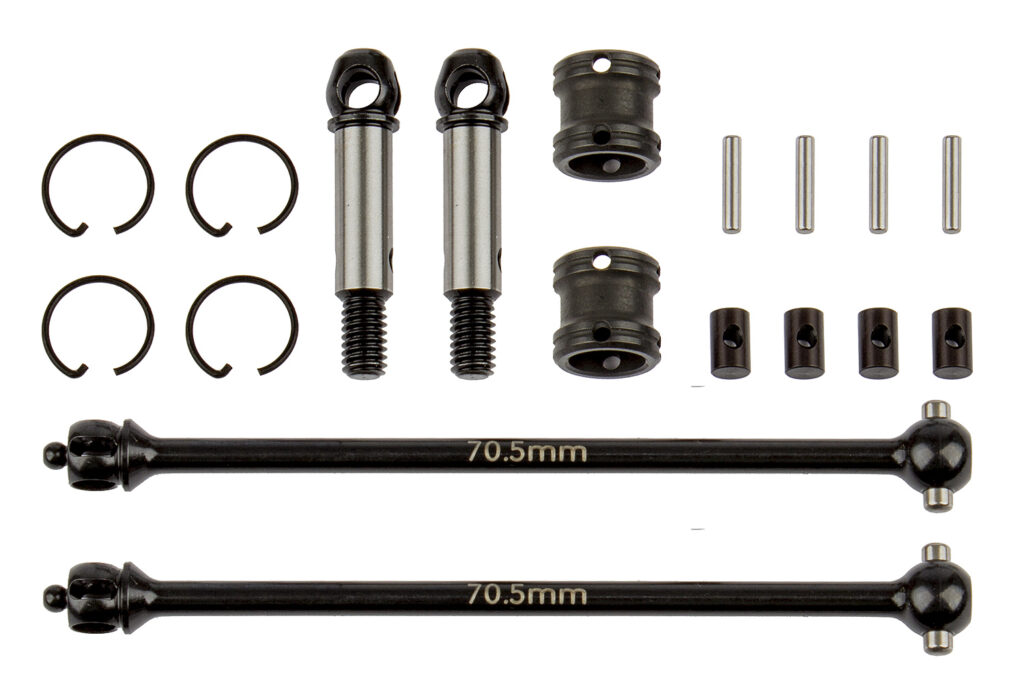 Drive Shaft DCV Set Front RC10B74 FT (92197)