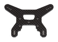 Team Associated RC10B74.1 FT Rear Shock Tower, 31mm V2, carbon fiber