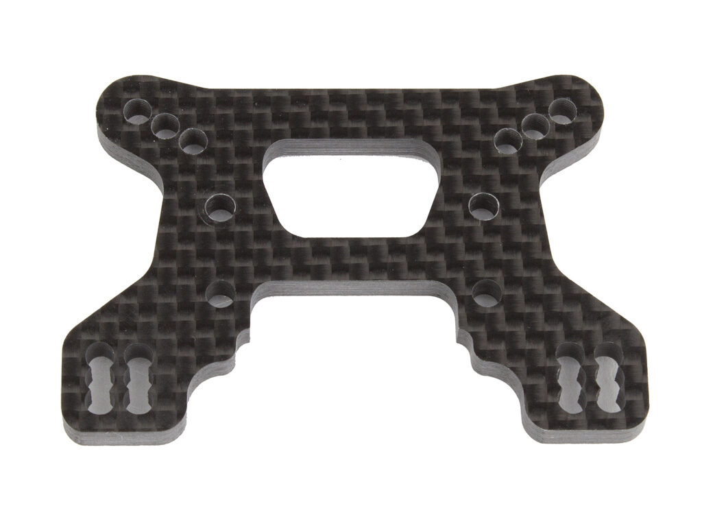 Shock Tower Front 23mm Carbon (92265)