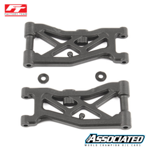 Suspension Arms Front RC10B74 FT Carbon (92297)