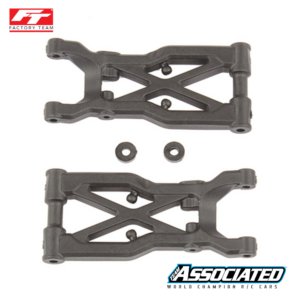 Suspension Arms Rear RC10B74 FT Carbon (92298)