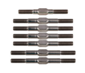 Turnbuckle Set RC10B74.2 3.5mm FT Titanium (92361)
