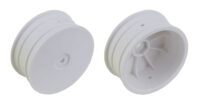 Team Associated Wheels Fornt 4wd 2.2" 12mm +1.5mm White (92362)