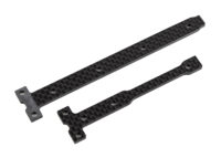 Chassis Brace Support Set 2.5mm FT Carbon (92365)