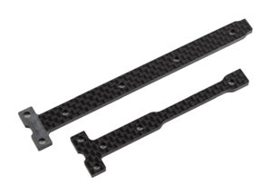 Chassis Brace Support Set 2.5mm FT Carbon (92365)