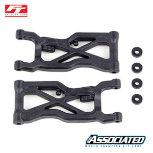 Suspension Arms Rear RC10B7 FT Carbon (92409)