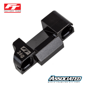 Arm Mount C, RC10B7 FT Steel 26g (92434)