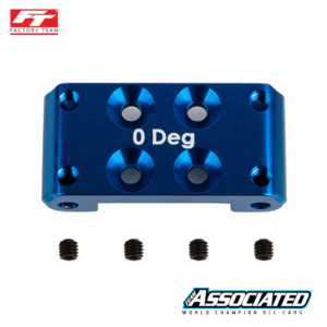 Bulkhead RC10B7 FT Blue 0 deg. (92436)