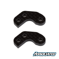 Caster Block Link Mount Set RC10B7 Carbon 0 (92467)