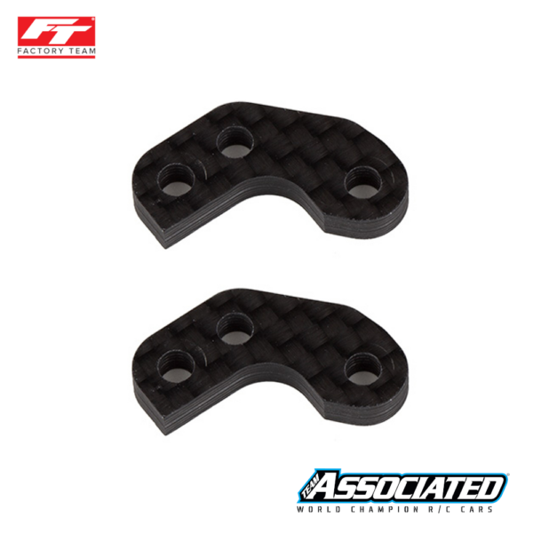 Caster Block Link Mount Set RC10B7 FT -1mm (92468)
