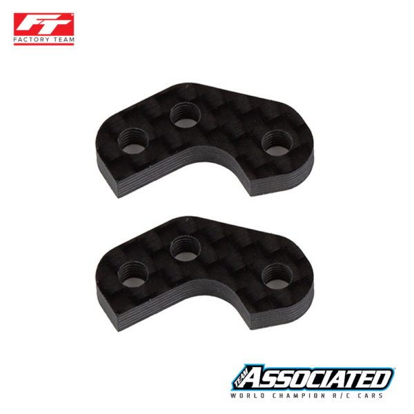 Caster Block Link Mount Set RC10B7 FT -3mm (92470)
