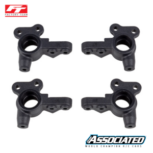 Steering Blocks, Adjustable KPI RC10B7 FT (92493)