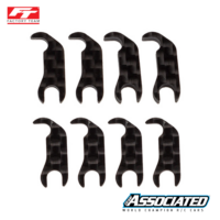 Steering Block Mount Shim Set, carbon fiber RC10B7 FT (92495)