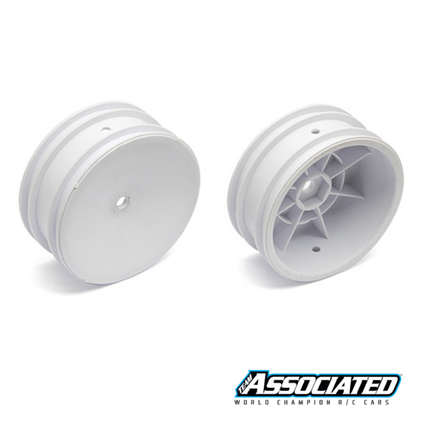 Wheels Front 2wd 2.2' 12mm hex White (9690)