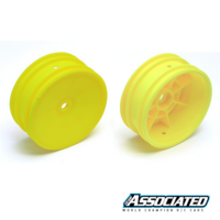 Wheels Front 2wd 2.2' 12mm hex Yellow (9691)