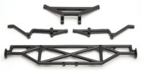 Team Associated SC10 Rear Bumper and Brace