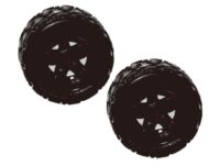 Absima Wheels Complete (2PCS)