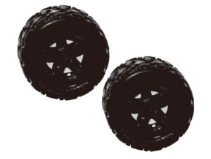 Absima Wheels Complete (2PCS)
