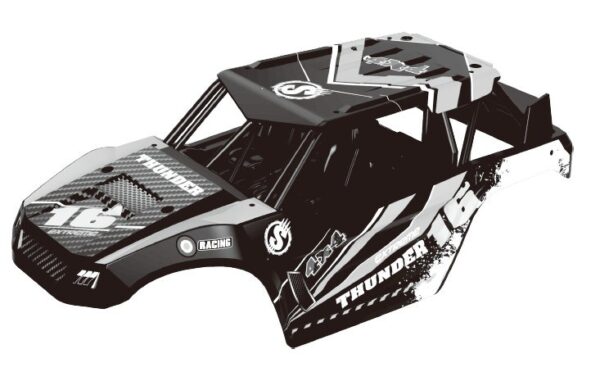 Absima Roll Cage Shell (Red) THUNDER