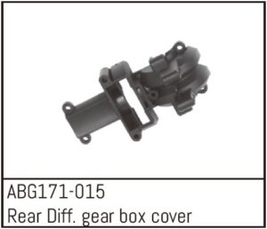 Absima Rear Differential gear box cover