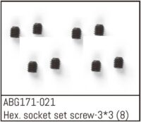 Absima Hex. Socket Set Screw M3*3 (8)