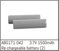 Absima Re-chargeable Batteries - 3.7V 1500mAh (2)