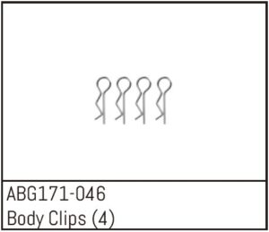 Absima Body Clips (4)