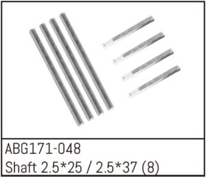 Absima Shaft Set - 2.5*25 (4) /2.5*37 (4)