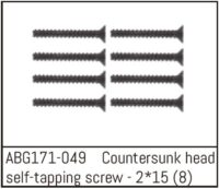 Absima Countersunk Screw M2*15 (8)