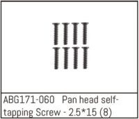 Absima Pan Head Screw M2.5*15 (8)