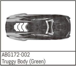 Absima Truggy Body (GREEN)
