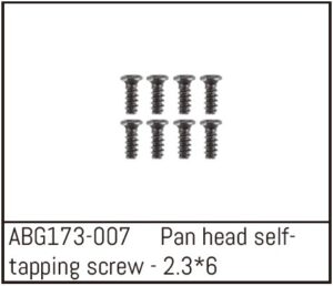 Absima Pan Head Screw M2.3*6 (8)