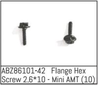 Absima Flange Hex Screw 2.6*10 - Mini AMT (10)