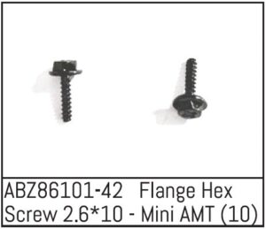Absima Flange Hex Screw 2.6*10 - Mini AMT (10)