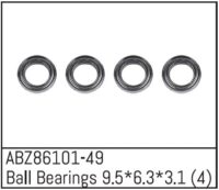 Absima 6.3x9.5x3.1 Ball Bearings - Mini AMT (4)