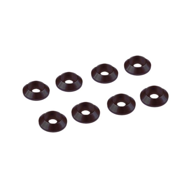 Washer Cap Head Alu 3mm (8) (UR1521) Ultimate Racing