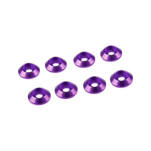 Washer Cap Head Alu 3mm (8) (UR1521) Ultimate Racing