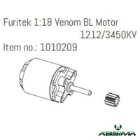Furitek 1:18 Venom BL Motor 1212/3450KV