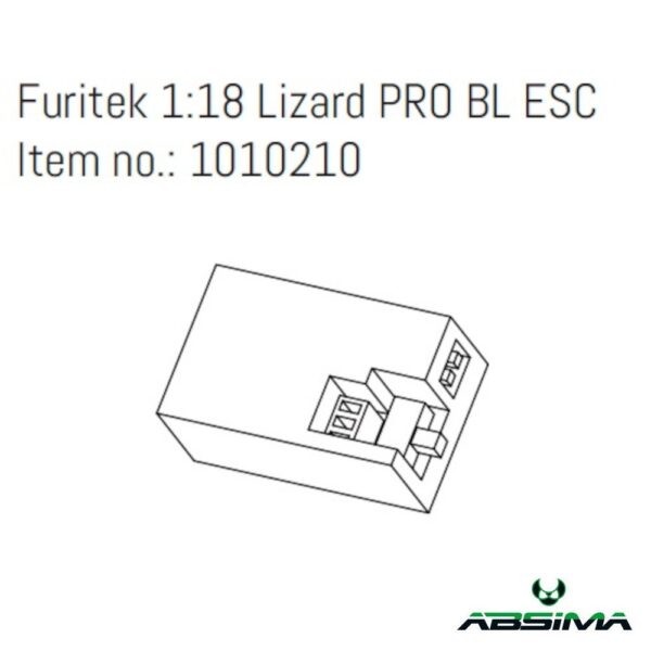 Furitek 1:18 Lizard PRO BL ESC
