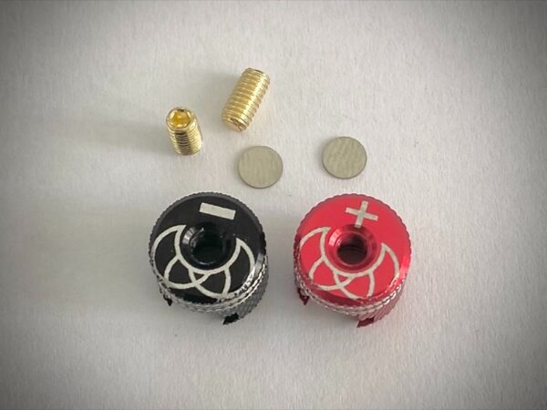 Absima Aluminum Heatsink Bullet Plug Heads (2)