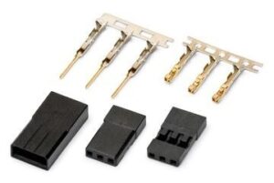 DynoMAX Connector JR gold plated pair