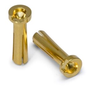 DynoMAX Connector Bullet 4mm Male Car 10pcs