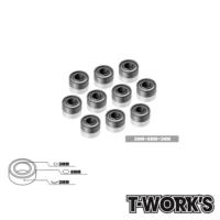 3x8x3mm Precision Ball Bearing (10) T-Work's (BB-383-10)