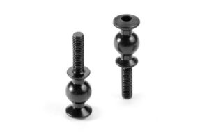 Xray Ball Stud 6.8Mm With Backstop L=6Mm - M3X11 - Nickel Coated (2)