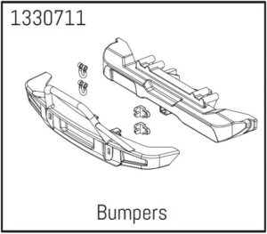 Absima Bumper Set f/r - BronX