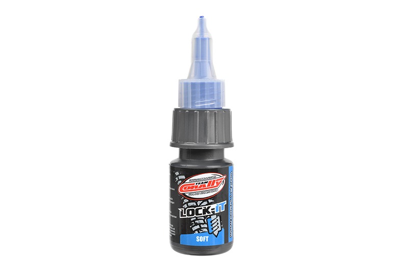 Team Corally Lock-it 100 Screw Fix Soft Blue 10gr