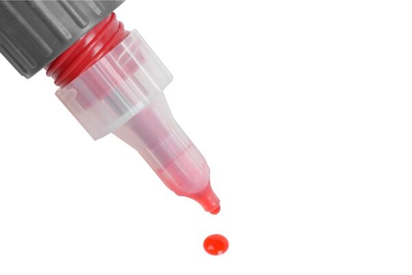 Team Corally Lock-it 200 Screw Fix Medium Red 10gr