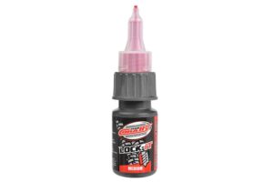 Team Corally Lock-it 200 Screw Fix Medium Red 10gr