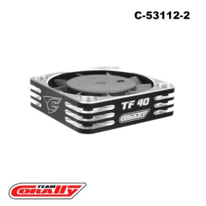 Ventilaator 40mm Must (C-53112-2) Corally