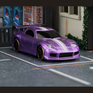 Turbo Racing 1/76 C61 RC Drift Car RTR (1) Purple